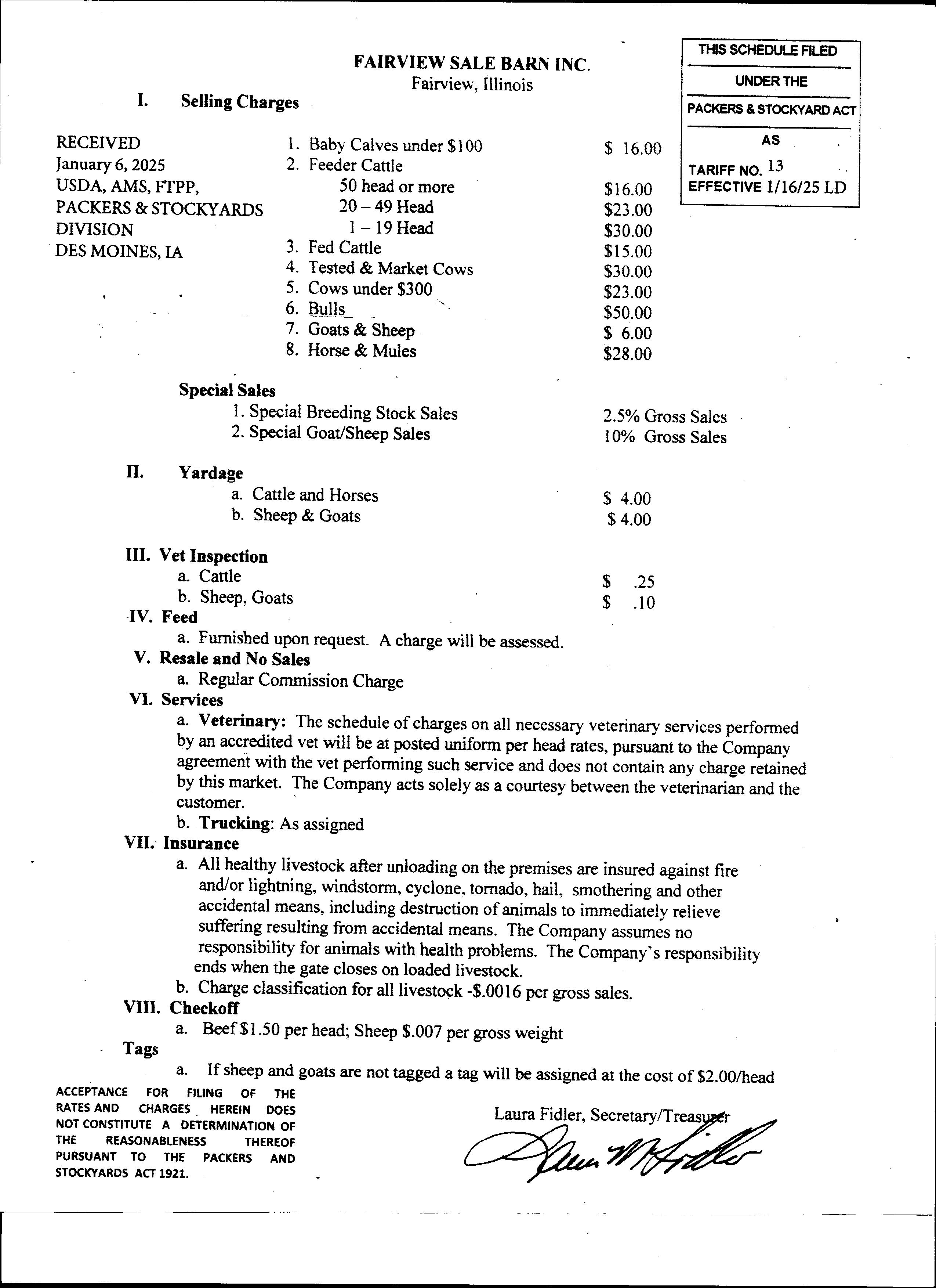 tariff 2-6-25